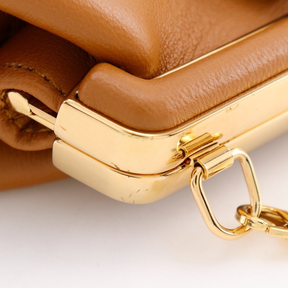 FENDI Brown Leather Shoulder Bag - Picture 11 of 16